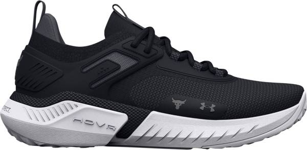 Under Armour Men's UA Project Rock 3 Black Gray Athletic Training Shoes  Sneakers