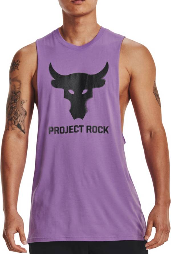 The rock best sale tank top hoodie