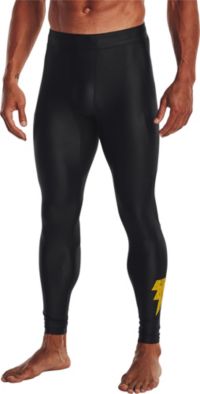 Under Armour Men's Project Rock Iso-Chill Black Adam Leggings