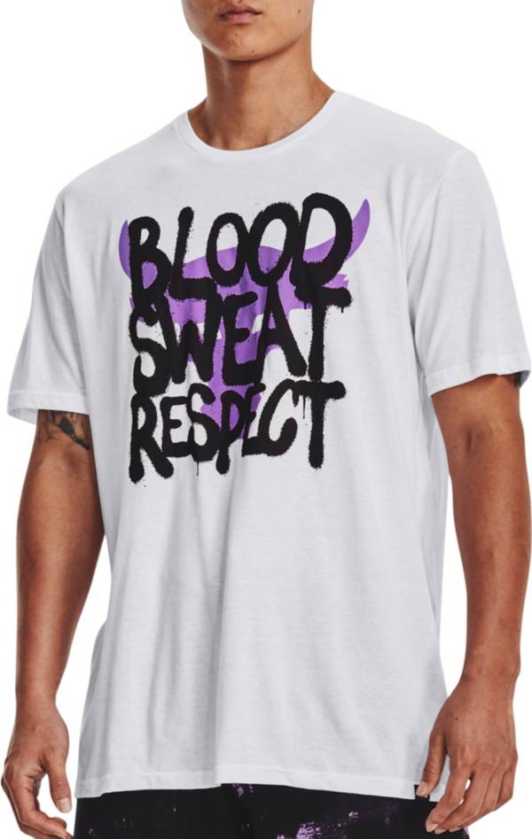 men's project rock rival fleece disrupt printed crew