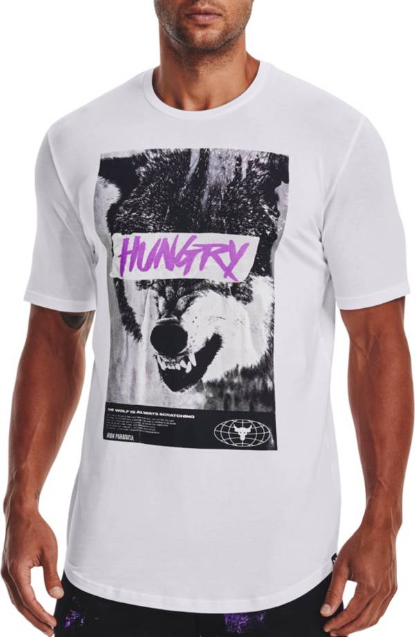 Under Armour Men's Project Rock Statement Hungry Short Sleeve T-Shirt product image