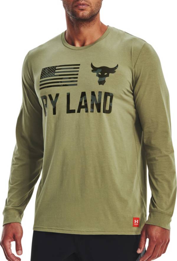 Under Armour Men's Project Rock x UA Veterans By Land Long Sleeve Shirt product image