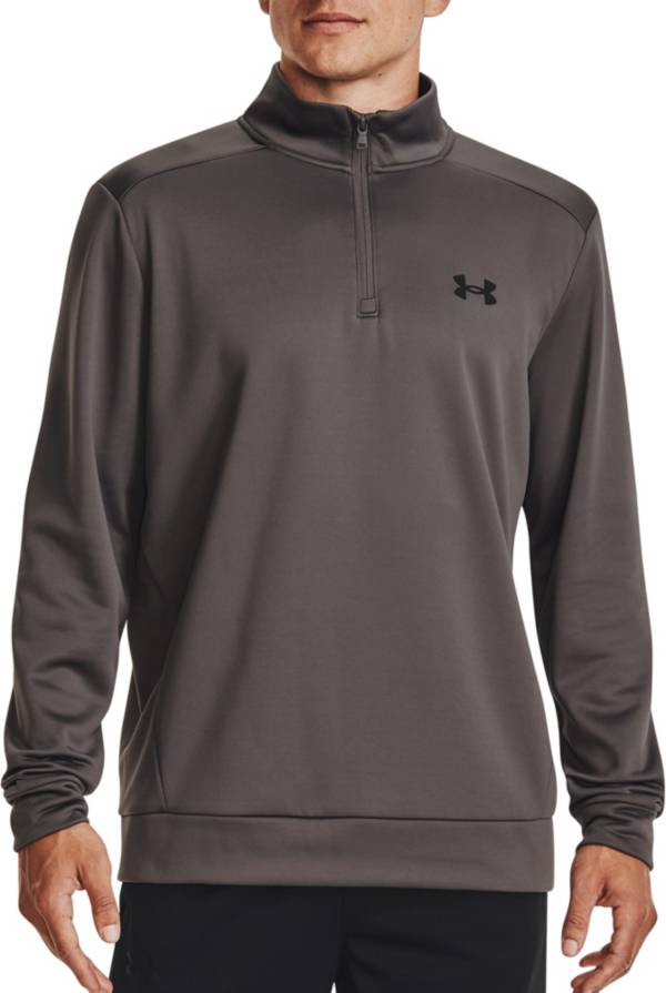 under armour mens fleece half zip