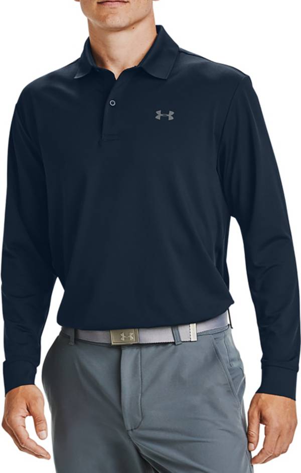 Under Armour Men's Performance Textured Long Sleeve Golf Polo product image