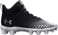 Under Armour Mens Spotlight Franchise Mid Football Cleats Shoes WIDE -  3025084