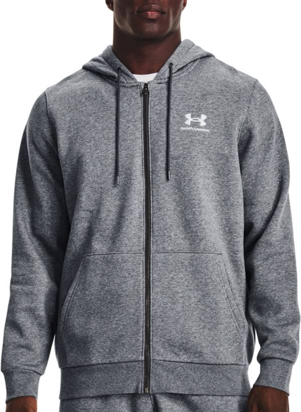 Under Armour Men s Essential Fleece Full Zip Hoodie Dick s
