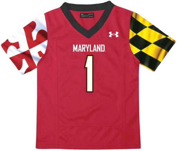 Under Armour Toddler Maryland Terrapins Red Replica Football Jersey product image