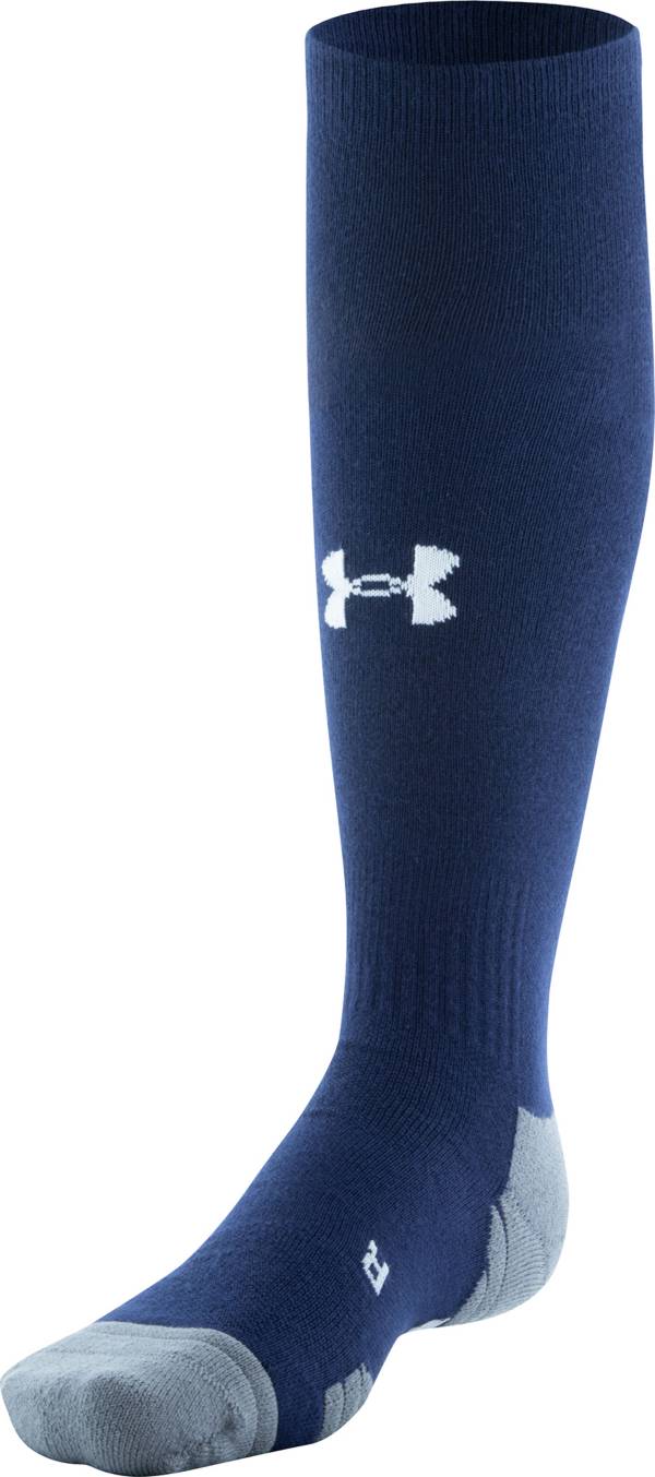 Under Armour UA Team Cushioned Over The Calf Baseball Softball Socks  1367822