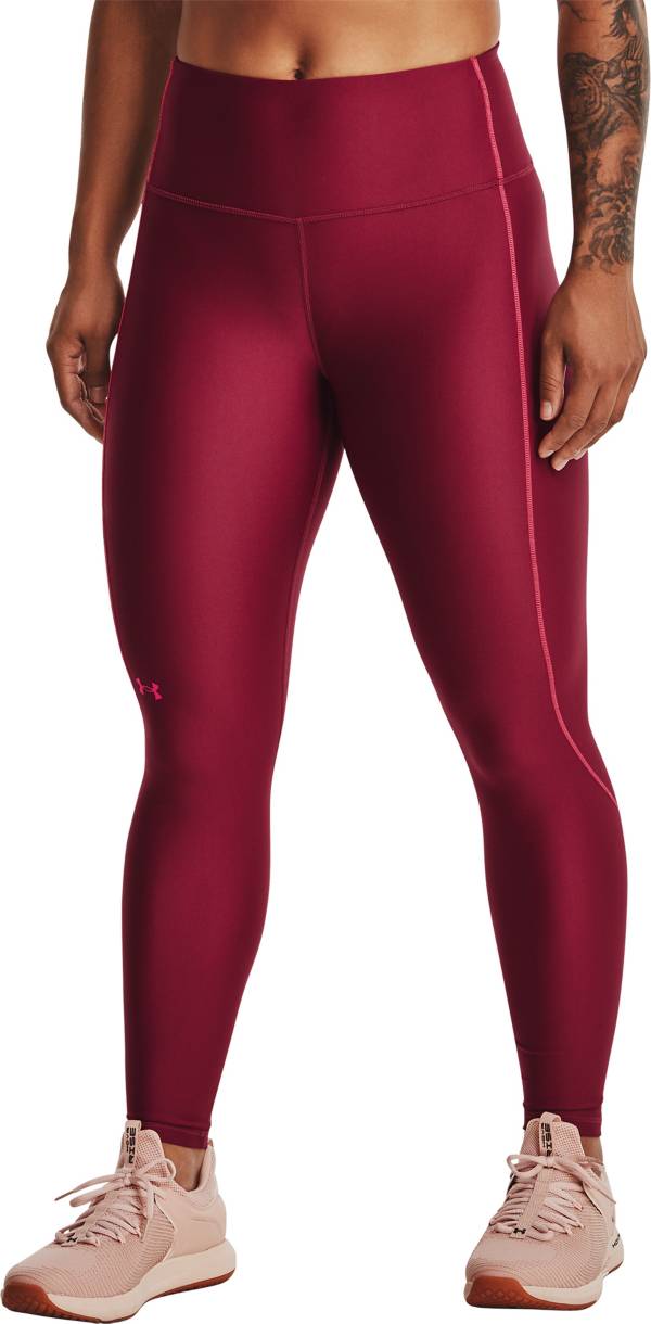 Under Armour Womens HeatGear Armour High No-Slip Waistband Ankle Leggings :  : Clothing, Shoes & Accessories