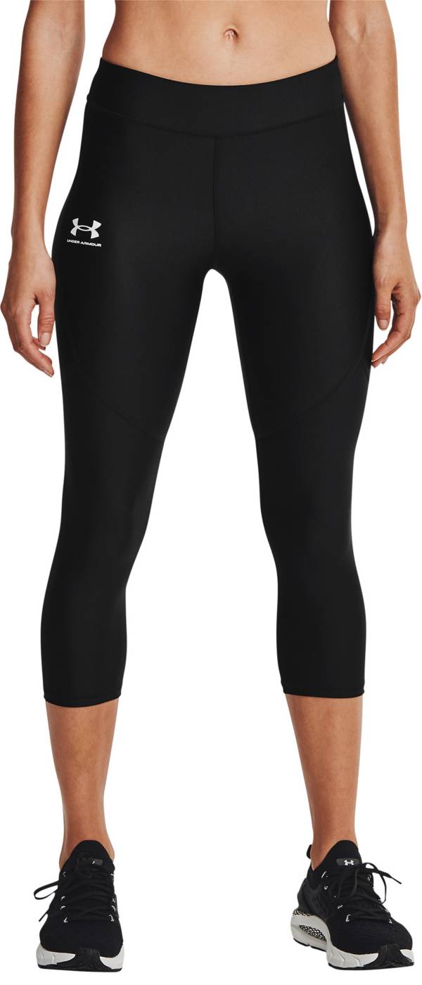 Under Armour UA HG ARMOUR 3/4 LEGGING HEAT GEAR - Leggings - black