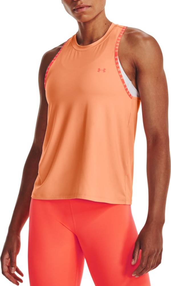 2024 Under Armour Ladies Knockout Tank Top Vest UA Gym Training Running  Yoga