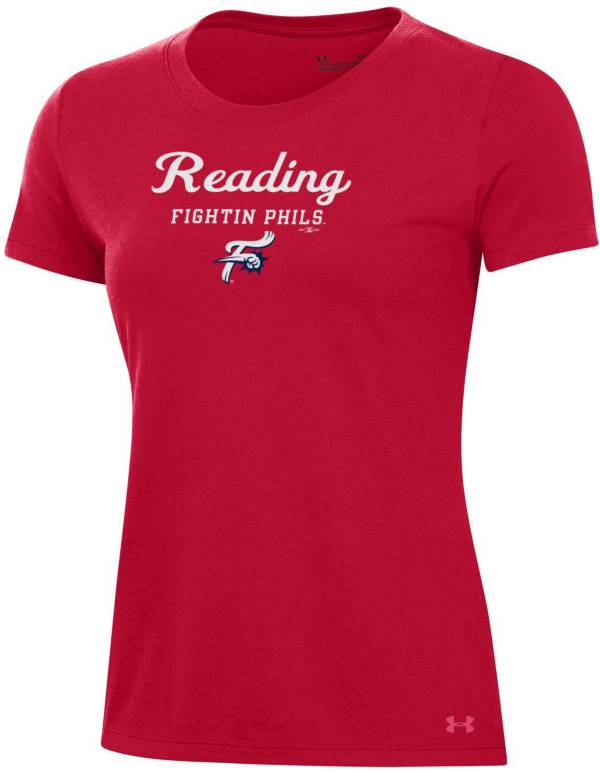 Under Armour Women's Reading Fightin Phils Red Performance T-Shirt product image