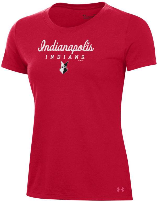 Under Armour Women's Indianapolis Indians Red T-Shirt product image