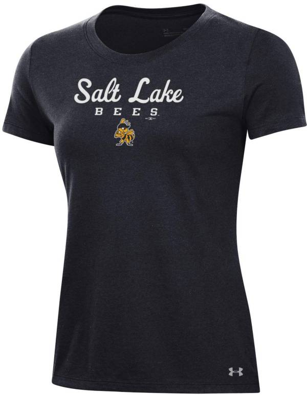 Under Armour Women's Salt Lake Bees Black Performance T-Shirt product image