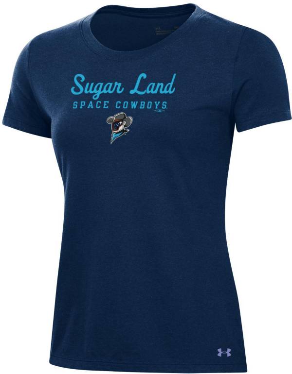 Under Armour Women's Sugarland Space Cowboys Navy T-Shirt product image