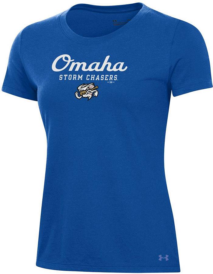 Under Armour Women's Omaha Storm Chasers Royal Performance T-Shirt