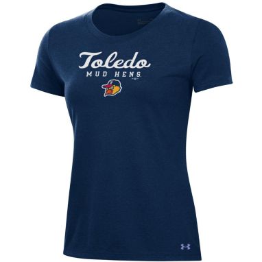 sorry, Under Armour Women's Toledo Mud Hens Navy Performance T-Shirt is currently out of stock