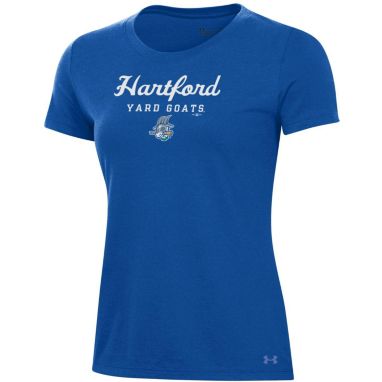 sorry, Under Armour Women's Hartford Yard Goats Royal Performance T-Shirt is currently out of stock