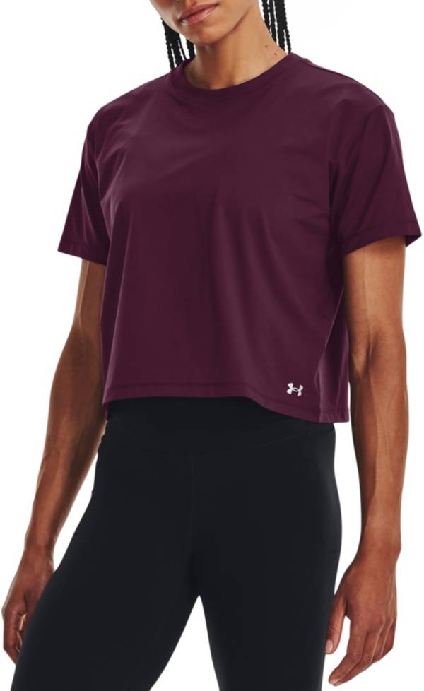  UA Meridian SS, Black - T-shirt short sleeve