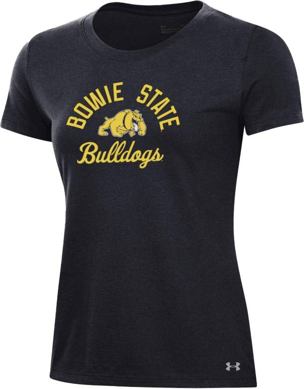 Under Armour Women's Bowie State Bulldogs Black Performance Cotton T-Shirt product image