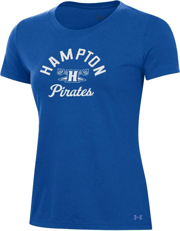 Under Armour Women's Hampton Pirates Blue Performance Cotton T-Shirt product image