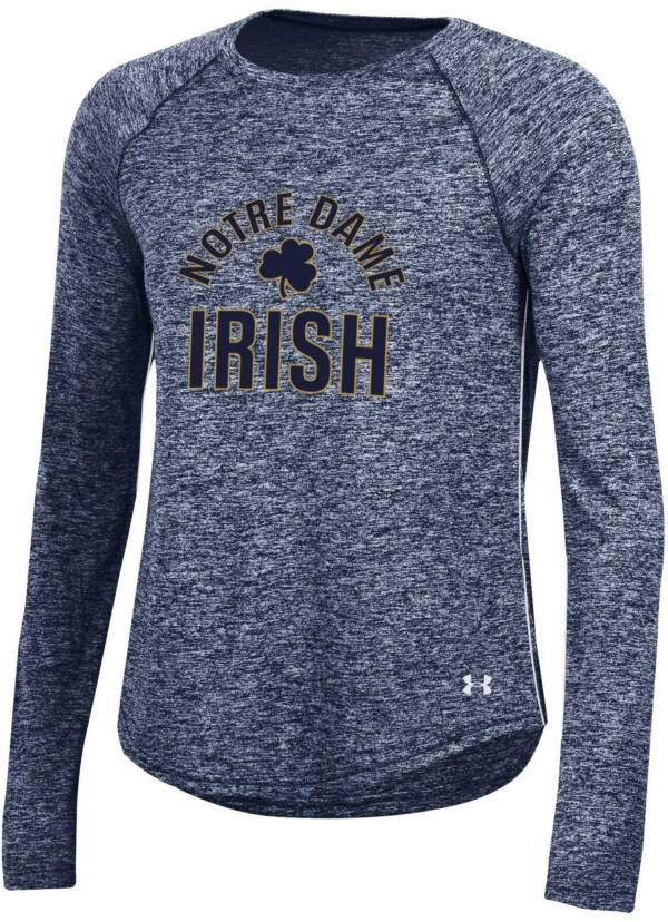 Under Armour Women's Notre Dame Fighting Irish Navy Gameday Long Sleeve T-Shirt product image