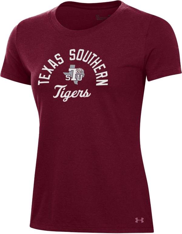 Under Armour Women's Texas Southern Tigers Maroon Performance Cotton T-Shirt product image