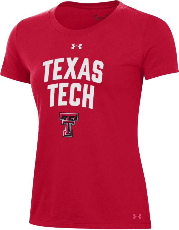 Under Armour Women's Texas Tech Red Raiders Red All Day T-Shirt product image