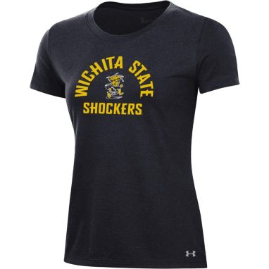 sorry, Under Armour Women's Wichita State Shockers Black Performance Cotton T-Shirt is currently out of stock