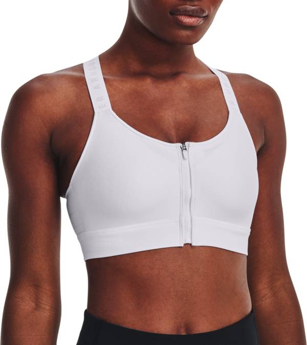 Under Armour Sports Bra Women's White New with Tags M 650 - Locker