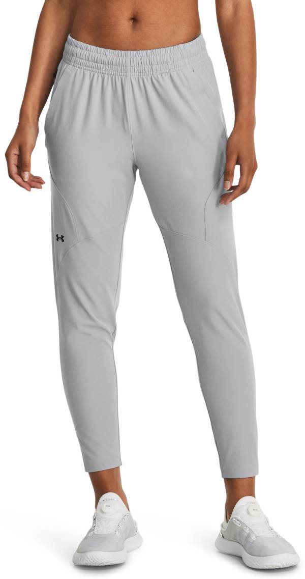 UNDER ARMOUR WOMENS STORM Loose Fit Grey Sports Sweat Pants Gray