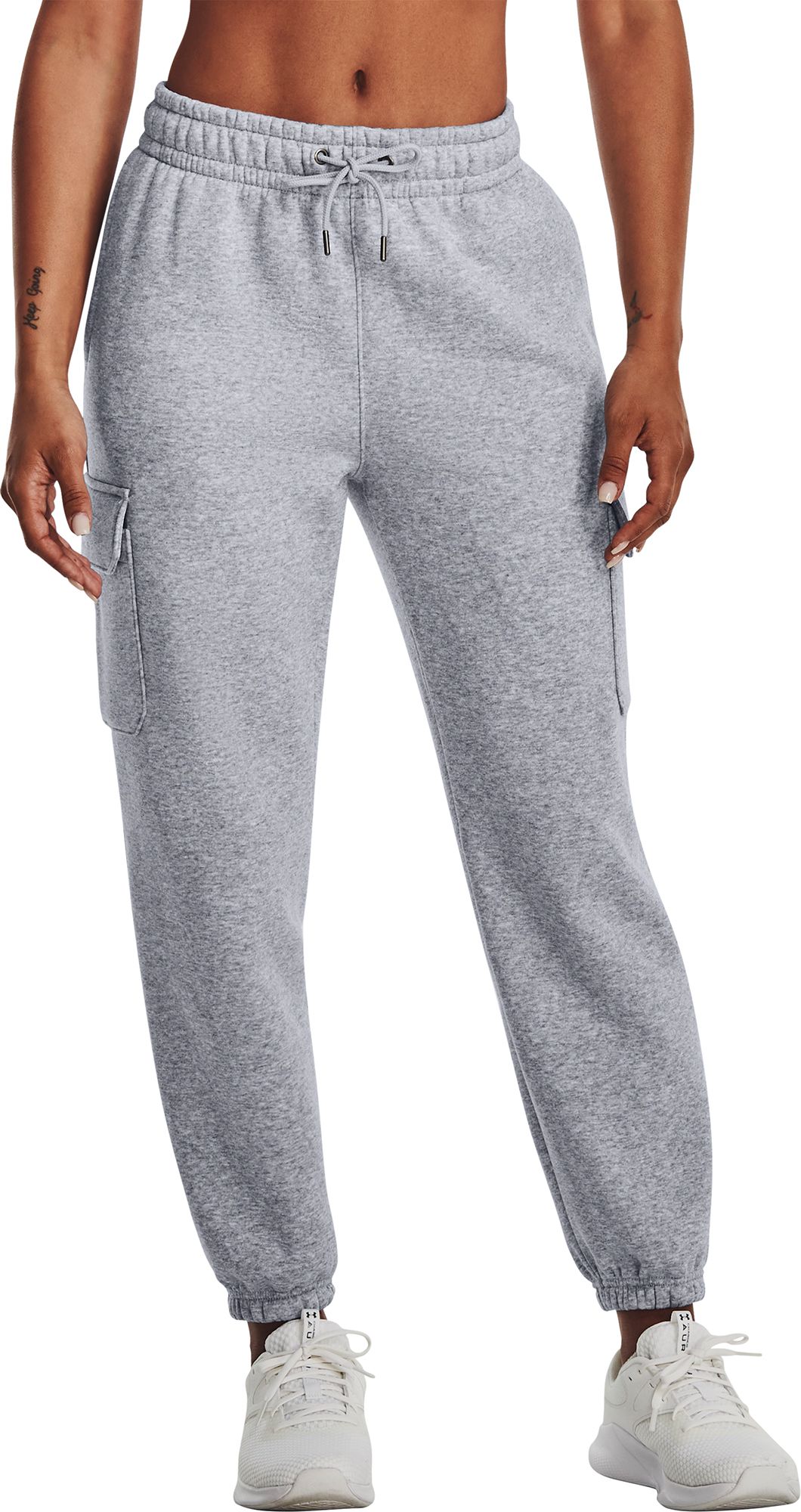 Concepts Sport Men's Denver Broncos Alley White/Charcoal Sweatpants