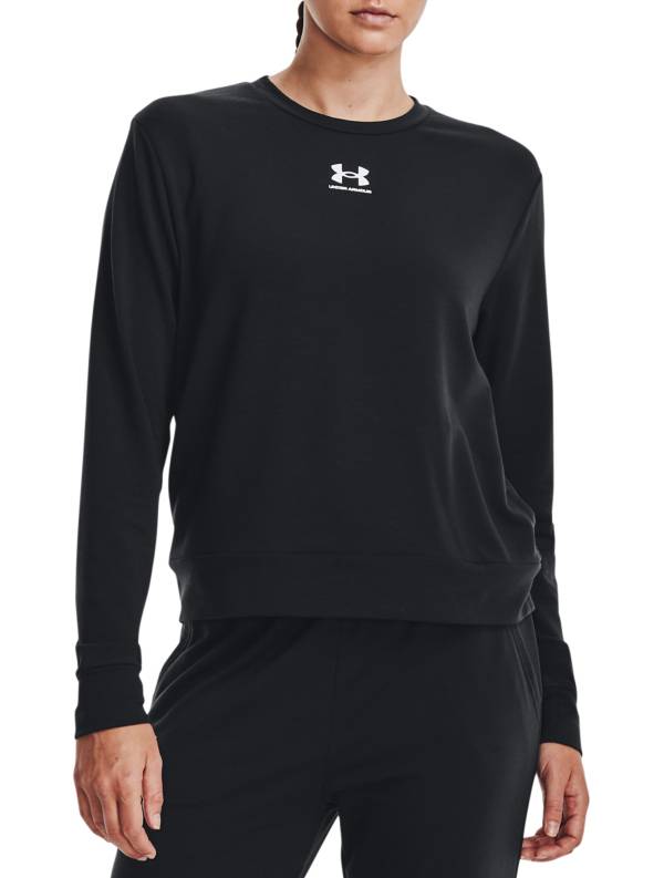 Under Armour Women's Rival Terry Crew Sweatshirt | Dick's Sporting Goods