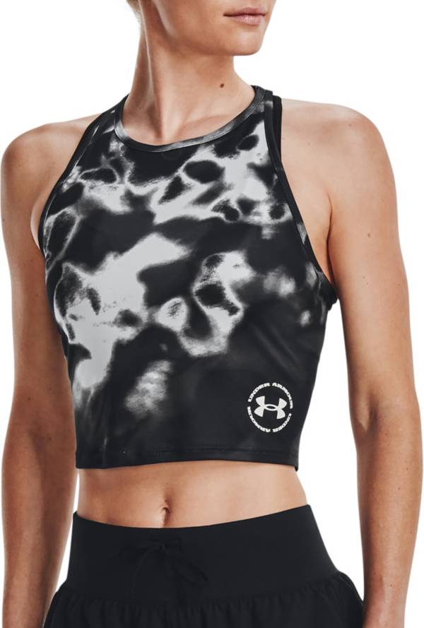 liefde scheerapparaat hout Under Armour Women's Iso-Chill Up The Pace Crop Top | Dick's Sporting Goods