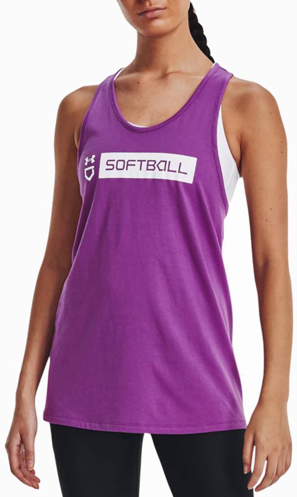 Under armour hot sale softball shirt