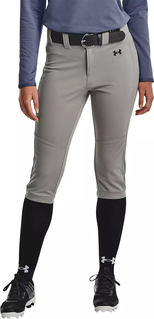 Under Armour Women's Utility Softball Pants Grey L