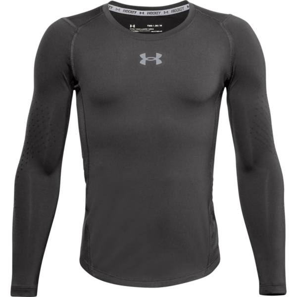 flor Intuición tornillo Under Armour Boys' Fitted Grippy Long Sleeve Hockey Baselayer Shirt |  Dick's Sporting Goods