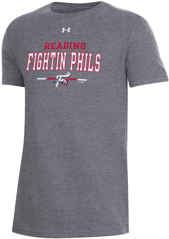 Under Armour Youth Reading Fightin Phils Carbon Performance T-Shirt