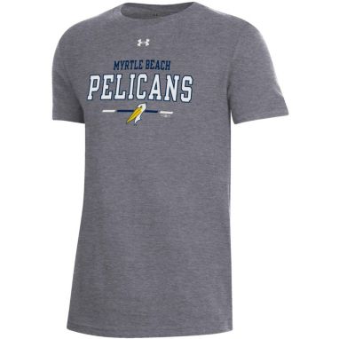 sorry, Under Armour Youth Myrtle Beach Pelicans Carbon Performance T-Shirt is currently out of stock