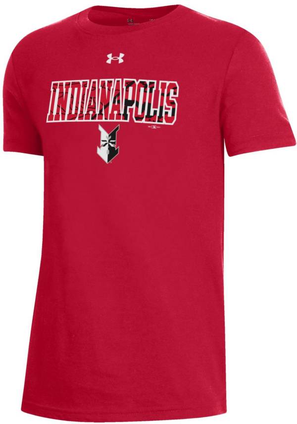 Under Armour Youth Indianapolis Indians Red Performance T-Shirt product image