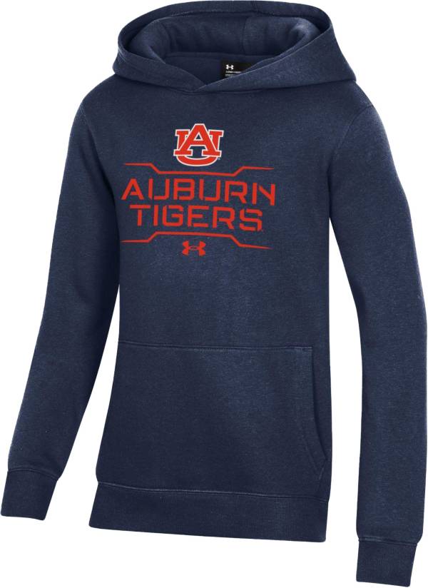 Under Armour Youth Auburn Tigers Navy All Day Fleece Hoodie product image