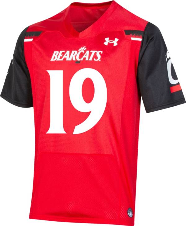 Under Armour Youth Cincinnati Bearcats #19 Red Replica Football Jersey product image