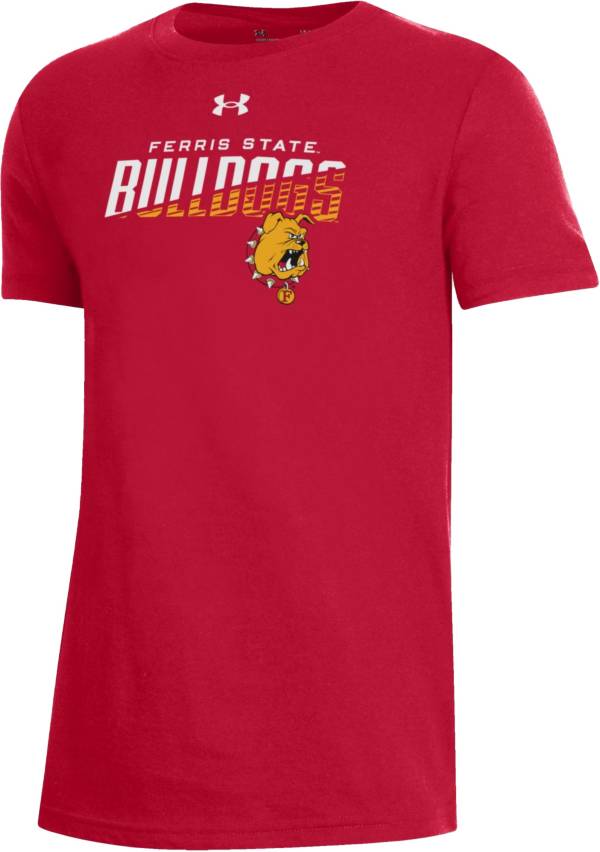 Under Armour Youth Ferris State Bulldogs  Crimson Performance Cotton T-Shirt product image