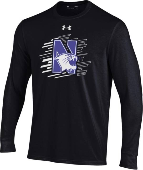 Under Armour Youth Northwestern Wildcats Black Performance Cotton