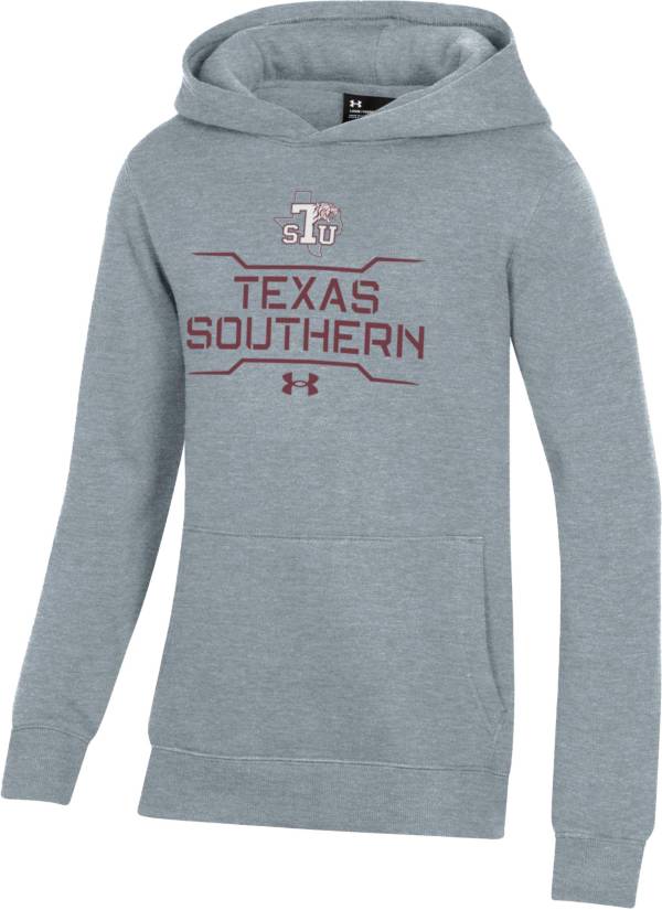 Under Armour Youth Texas Southern Tigers Grey All Day Fleece Hoodie product image
