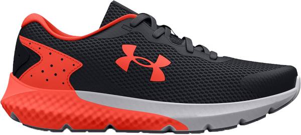 under armour black orange shoes