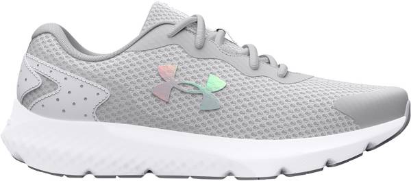 Boys grey under armour shoes sale