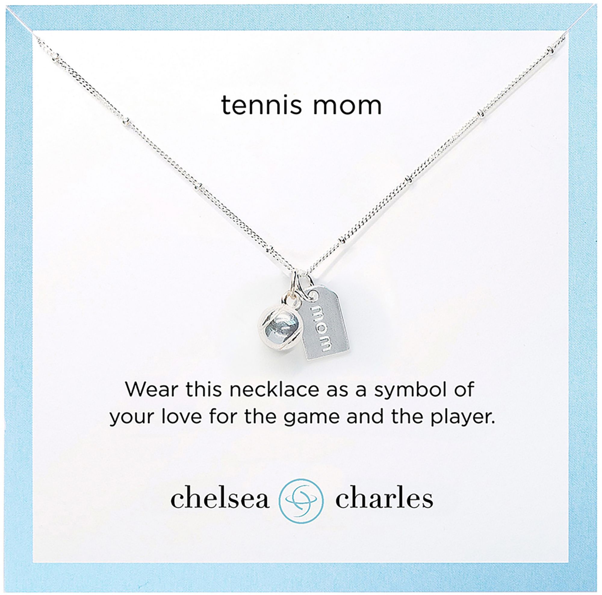 Chelsea Charles Tennis Mom Double Charm Necklace product image