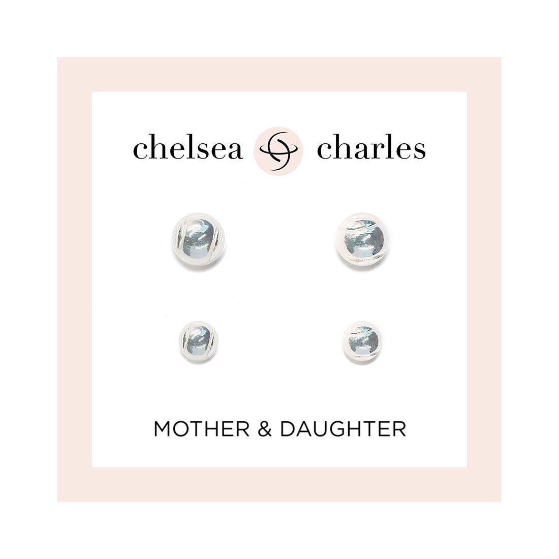 Chelsea Charles Mother-Daughter Tennis Ball Earrings product image