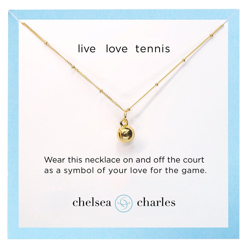 Chelsea Charles Tennis Ball Charm Necklace product image